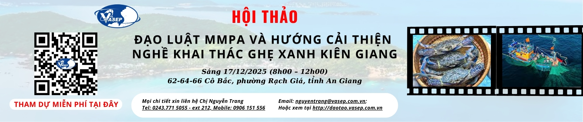  ĐẠO LUẬT MMPA VÀ HƯỚNG CẢI THIỆN NGHỀ KHAI THÁC GHẸ XANH KIÊN GIANG