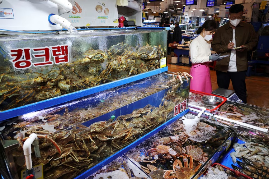 Hàn Quốc mở rộng danh sách doanh nghiệp Nga được xuất khẩu thủy sản 