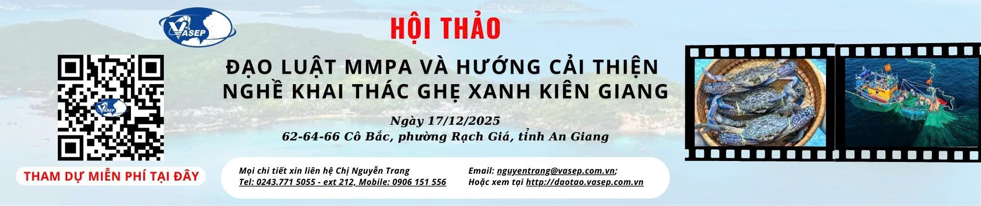  ĐẠO LUẬT MMPA VÀ HƯỚNG CẢI THIỆN NGHỀ KHAI THÁC GHẸ XANH KIÊN GIANG