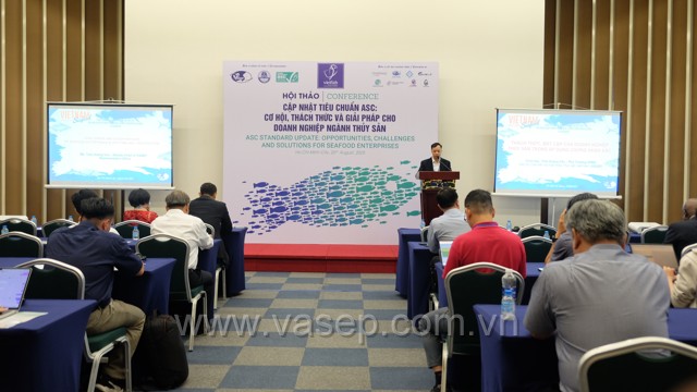 Hội thảo Cập nhật tiêu chuẩn ASC cơ hội, thách thức và giải pháp cho doanh nghiệp ngành thủy sản