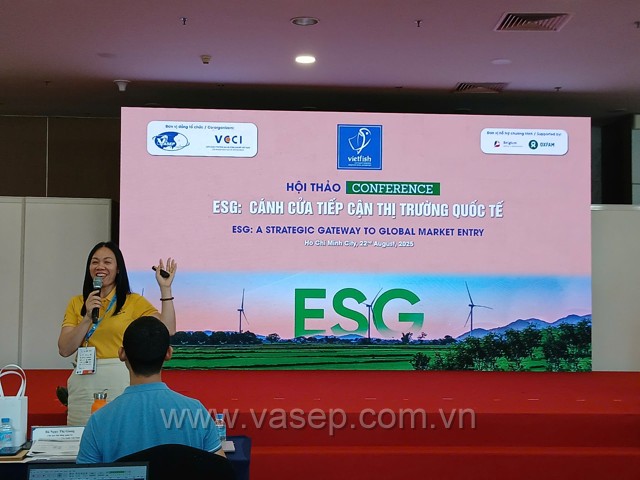 Hội thảo ESG cánh cửa tiếp cận thị trường quốc tế