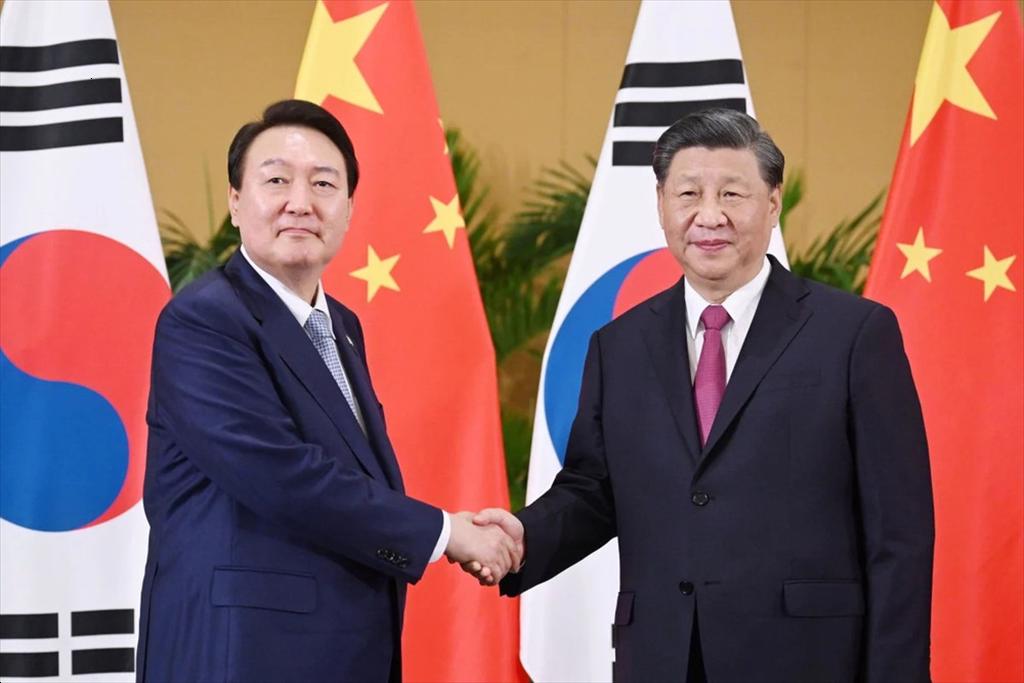 Trung Quốc – Hàn Quốc cam kết ổn định chuỗi cung ứng