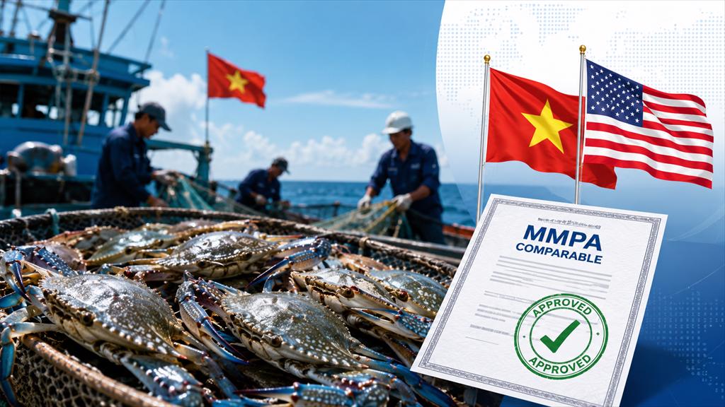 Vietnam’s swimming crab fisheries recognized as comparable under the US MMPA