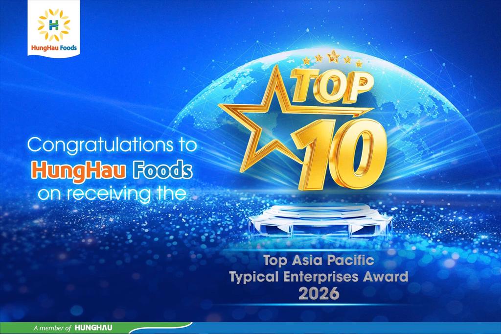 HungHau Foods honored at the 33rd Asia-Pacific Economic Forum