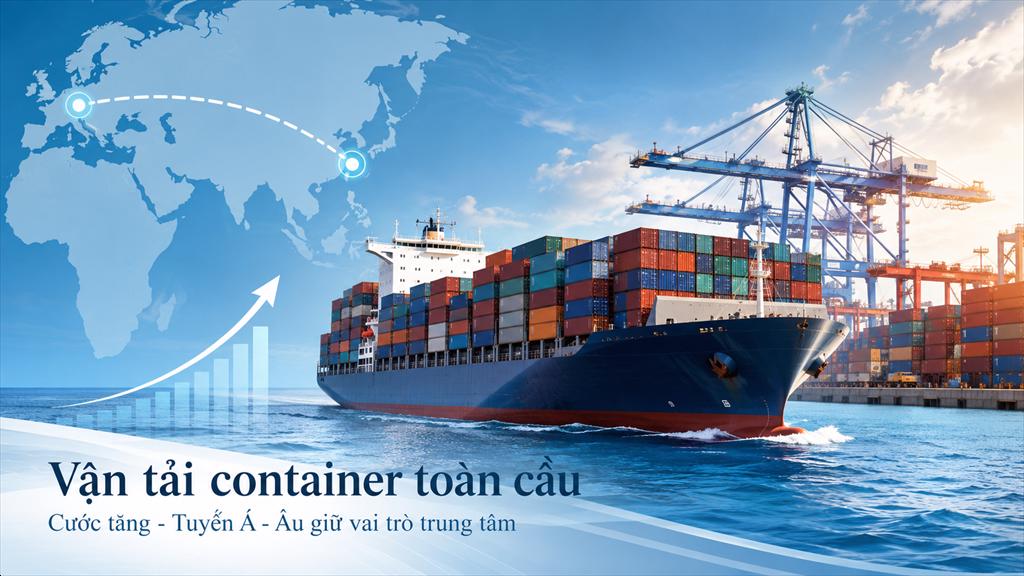 Vận tải container toàn cầu Phục hồi nhanh hơn nhưng rủi ro chi phí và bất ổn vẫn hiện hữu