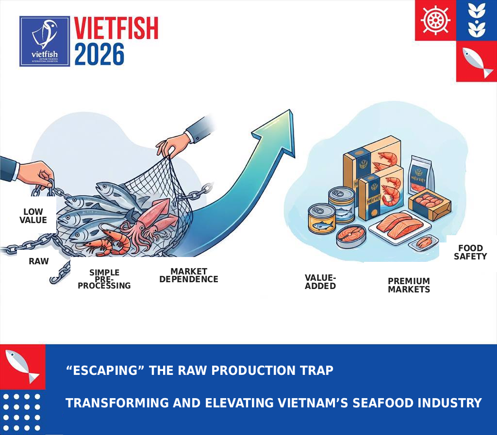 Escaping the low-value raw export trap Vietnam’s seafood industry embarks on a billion-dollar transformation