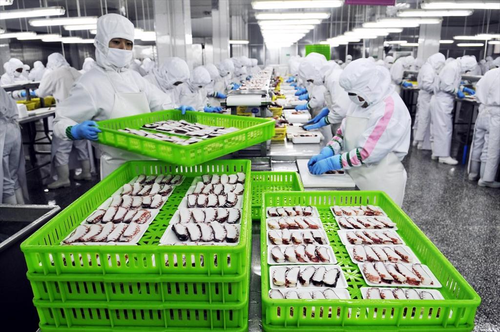 Sản lượng thủy sản Trung Quốc tăng mạnh trong năm 2025  