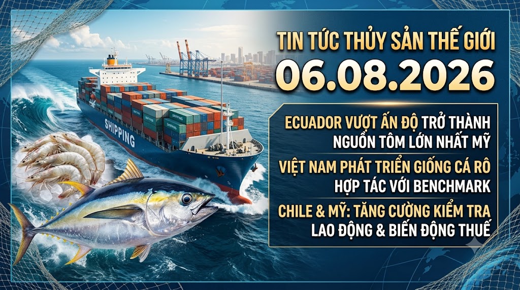 Điểm tin thủy sản thế giới ngày 682026