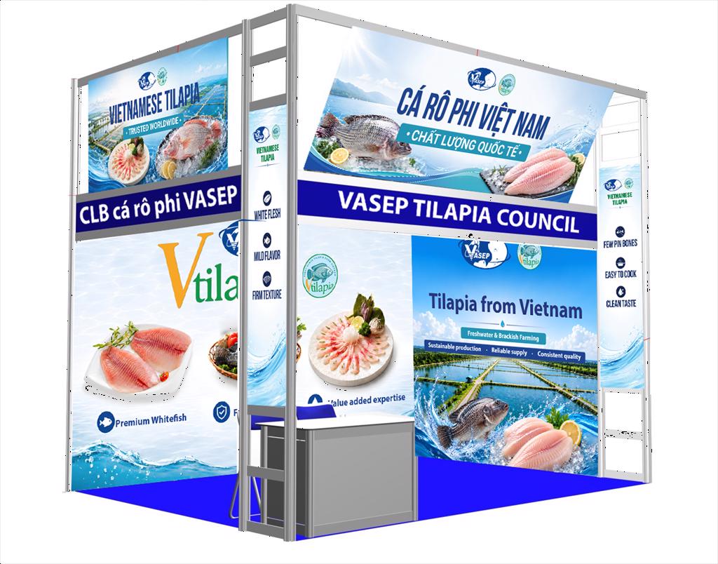 Vietfish 2026 Khám phá tiềm năng cá rô phi Việt Nam tại gian hàng B1209  