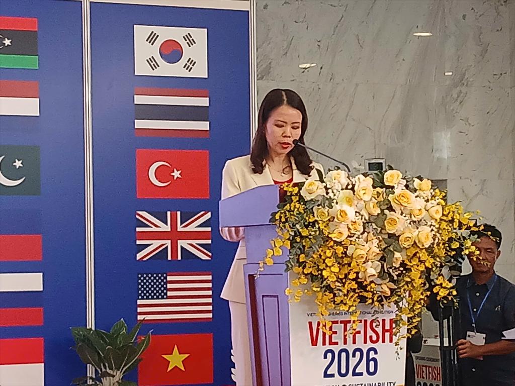 Thứ trưởng Bộ Ngoại giao Nguyễn Minh Hằng Việt Nam sẵn sàng cùng các đối tác xây dựng chuỗi giá trị thủy sản bền vững