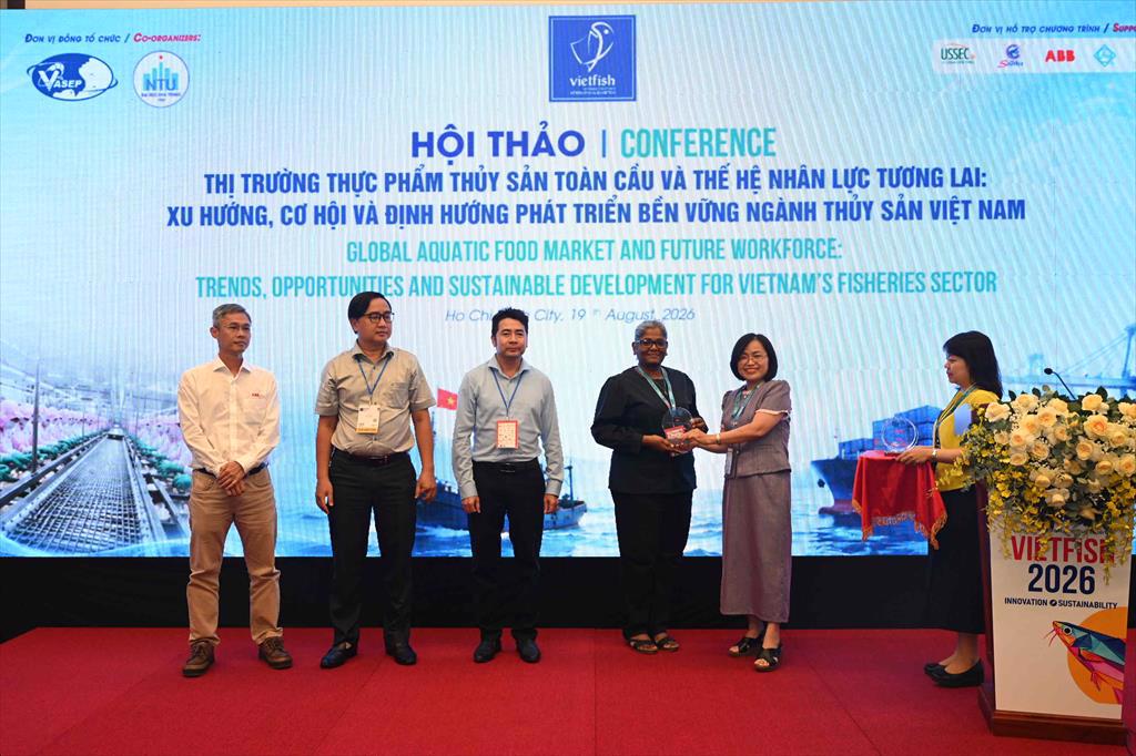 Chương trình Hội thảo: "Thị trường thực phẩm thủy sản toàn cầu và thế hệ nhân lực tương lai: Xu hướng, cơ hội và định hướng phát triển bền vững ngành thủy sản Việt Nam"