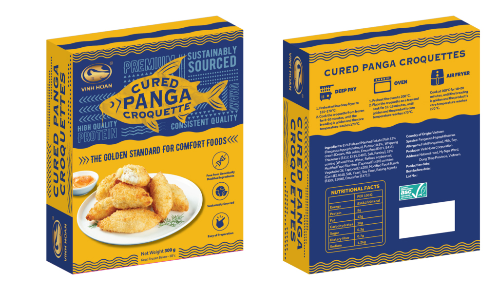 Croquette cá tra ướp muối của Vĩnh Hoàn giành giải cao nhất tại Seafood Excellence Asia 2026