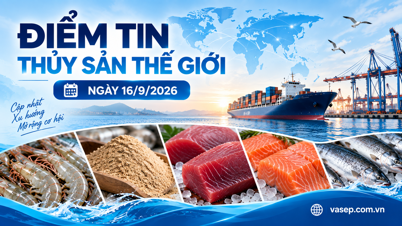 Điểm tin thủy sản thế giới ngày 1692026