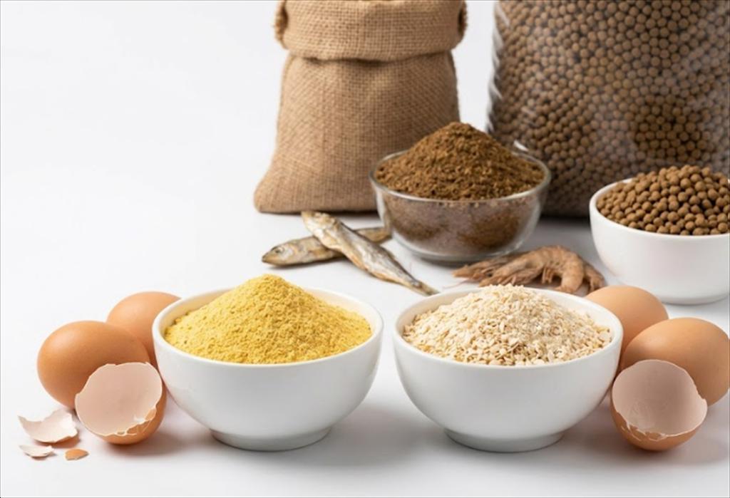 Từ phụ phẩm trứng đến nguyên liệu thức ăn thủy sản