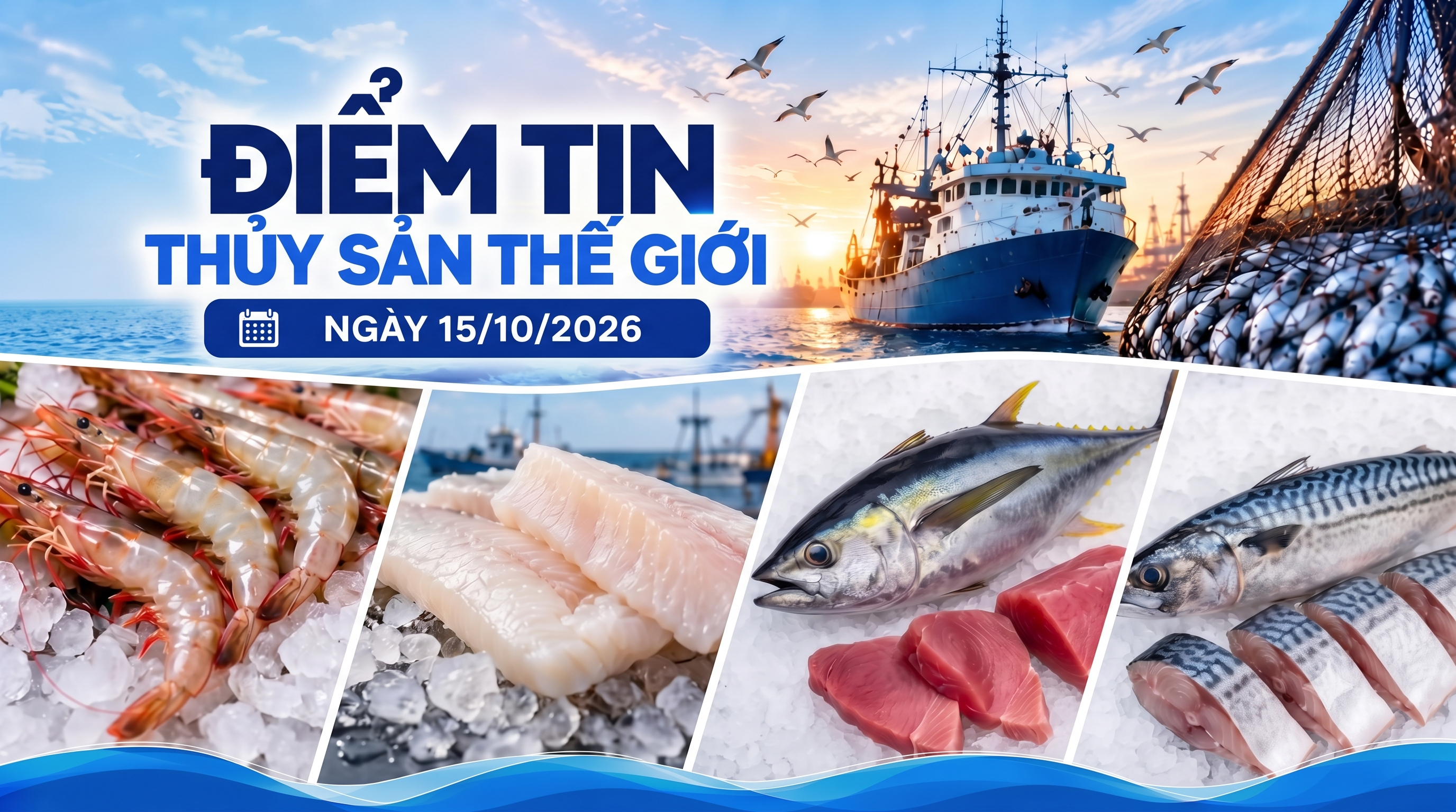 Điểm tin thủy sản thế giới ngày 15102026
