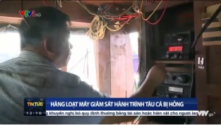 [Video] Hàng loạt máy giám sát hành trình của tàu cá bị hỏng