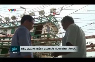 [Video] Hiệu quả từ thiết bị giám sát hành trình tàu cá