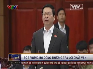 Bộ trưởng Bộ Công Thương trả lời chất vấn việc thương lái nước ngoài thu mua nông thủy sản