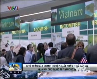 Khó khăn của DN xuất khẩu thủy sản VN qua Hội chợ Boston