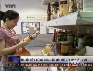 Người tiêu dùng châu Âu với nước mắm Việt Nam