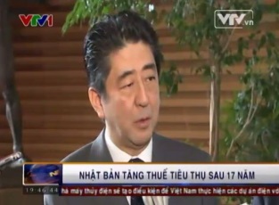 Nhật Bản tăng thuế tiêu thụ sau 17 năm.