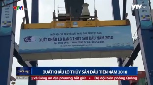 Xuất khẩu lô hàng thủy sản đầu năm 2018