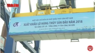 Xuất khẩu lô hàng thuỷ sản đầu năm 2018