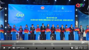 [Video] Khai trương Hội chợ, triển lãm 60 năm ngày truyền thống Ngành Thủy sản Việt Nam