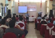 Ninh Thuận: Hội thảo nhân rộng mô hình nuôi kết hợp tôm sú với hải sâm và rong biển