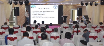 Hội thảo báo cáo mô hình nuôi tôm thẻ bán thâm canh hai tỉnh Bạc Liêu - Sóc Trăng