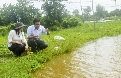 Sóc Trăng: Tăng cường giải pháp quản lý ao tôm trong mùa mưa