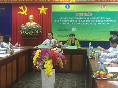 Triển lãm nông nghiệp công nghệ cao tiểu vùng Đồng Tháp Mười