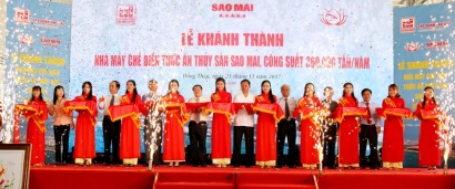 Tập đoàn Sao Mai tiên phong sản xuất cá tra theo mô hình 3F