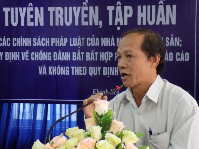 Khánh Hòa tuyên truyền, tập huấn về chống đánh bắt bất hợp pháp