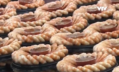 Tôm tẩm bột nhập khẩu vào Australia sẽ phải xử lý bằng nhiệt ngắn