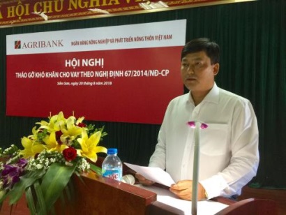 Tháo gỡ khó khăn cho vay theo Nghị định 67