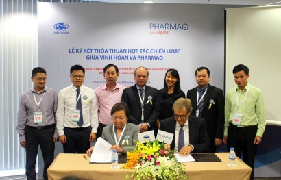 Vĩnh Hoàn bắt tay với Tập đoàn Pharmaq nhân rộng tiêm vắc-xin cho cá tra