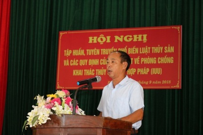 Hải Phòng: Tuyên truyền về phòng chống khai thác hải sản bất hợp pháp