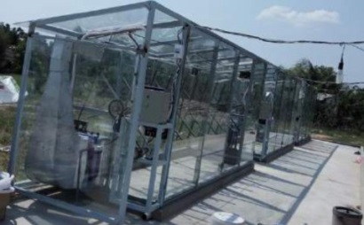 Thiết bị phơi sấy tự động dùng kỹ thuật sấy động kết hợp năng lượng mặt trời