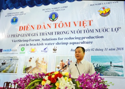 Tỷ lệ thiệt hại lớn khiến giá thành sản xuất tôm cao