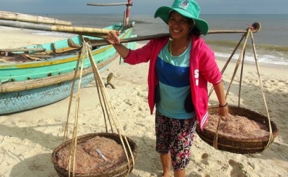 Ngư dân Quảng Bình trúng đậm mùa ruốc