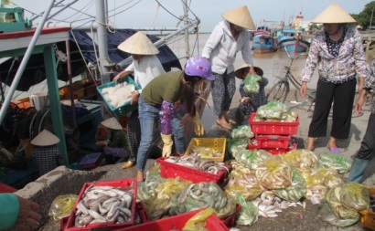 Thiếu nguyên liệu phục vụ chế biến thủy, hải sản