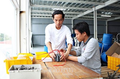 Cà Mau: Những ‘rô-bốt’ trong ngành thuỷ sản