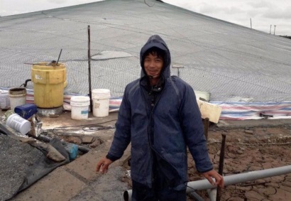 Hải Phòng: Hỗ trợ xây dựng nhà bạt, lắp đặt quạt nước, sục khí trong nuôi trồng thủy sản