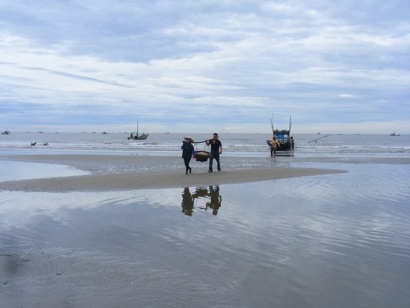 Được mùa ruốc biển