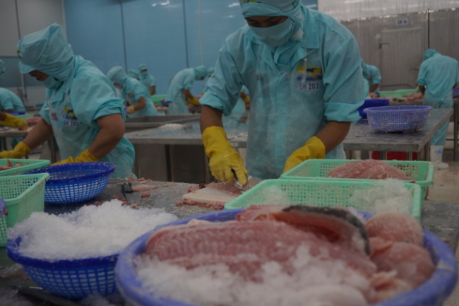 Đề nghị giảm phí dịch vụ tại cảng cho các lô hàng thủy sản