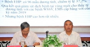 Xây dựng kế hoạch quốc gia phòng chống dịch bệnh thủy sản 5 năm tới