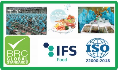 28/5/2019-[HCM] Khóa đào tạo K.08.19: Cập nhật các thay đổi của Tiêu chuẩn BRC Food V.8, IFS Food V.6.1 và ISO 22000: 2018.