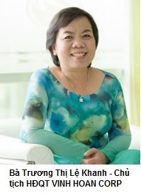 Bà Trương Thị Lệ Khanh - Chủ tịch HĐQT VINH HOAN CORP: Vĩnh Hoàn tự hào là một thành viên của VASEP