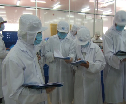 Khóa học được hỗ trợ bởi dự án EU-MUTRAP: “Thẩm tra Nội bộ Hệ thống HACCP trong Doanh nghiệp Chế biến Thủy sản” tại Tp. Cần Thơ